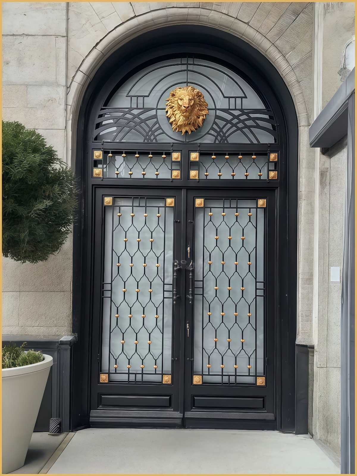 Wrought Iron Door 12 Image